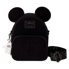 LOUNGEFLY Mickey Mouse Classic Corduroy Convertible Mini Backpack & Crossbody Bag