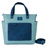 LOUNGEFLY Disney Stitch Embroidered Convertible Tote Bag