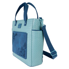 LOUNGEFLY Disney Stitch Embroidered Convertible Tote Bag