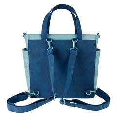 LOUNGEFLY Disney Stitch Embroidered Convertible Tote Bag