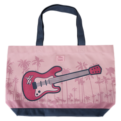 LOUNGEFLY Disney Hannah Montana Guitar Canvas Tote Bag