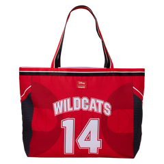 LOUNGEFLY Disney High School Musical Wildcats Canvas Tote Bag