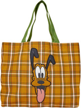 LOUNGEFLY Disney Pluto 95Th Anniversary Canvas Tote Bag