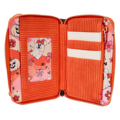 LOUNGEFLY Disney Mickey And Friends Halloween Zip Around Wallet