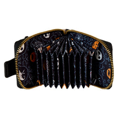 LOUNGEFLY Disney NBC Mayor Lenticular Head Accordion Wallet