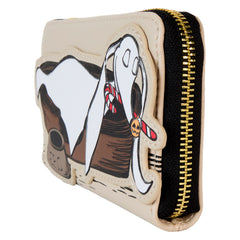 LOUNGEFLY Disney NBC Scientific Method Book Zip Around Wallet