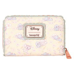 LOUNGEFLY Disney Cute Stitch Cherry Blossom Zip Around Wallet