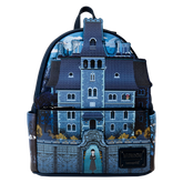 LOUNGEFLY Wednesday Nevermore Academy Castle Glow Mini Backpack