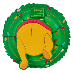 LOUNGEFLY Winnie The Pooh Stuck In Wreath Glow Crossbody Bag