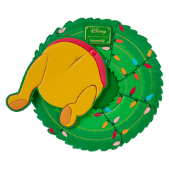 LOUNGEFLY Winnie The Pooh Stuck In Wreath Glow Crossbody Bag