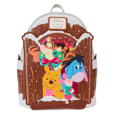 LOUNGEFLY Winnie The Pooh & Friends Christmas Greetings Light Up Mini Backpack