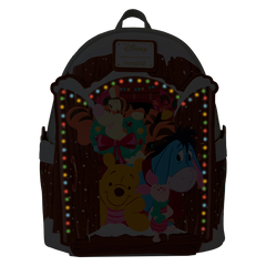 Loungefly Disney Winnie The Pooh Holiday Scene Pooh Mini Backpack