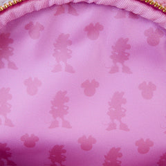 LOUNGEFLY Disney Minnie Straw Mini Convertible Bag