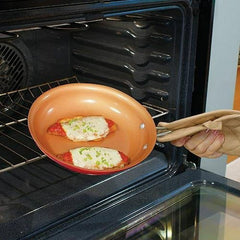 FRY PAN RED COPPER 12" (Pack of 1)