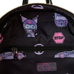 LOUNGEFLY Sanrio Hello Kitty Kuromi Tokyo Speed Racer Mini Backpack