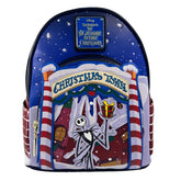 LOUNGEFLY x NBC Christmas Town Mini Backpack - Festive Frights and Holiday Delights