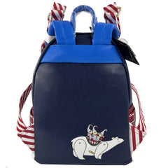 LOUNGEFLY x NBC Christmas Town Mini Backpack - Festive Frights and Holiday Delights
