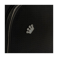 LOUNGEFLY Black Pin Trader Collector Mini Backpack
