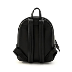 LOUNGEFLY Black Pin Trader Collector Mini Backpack