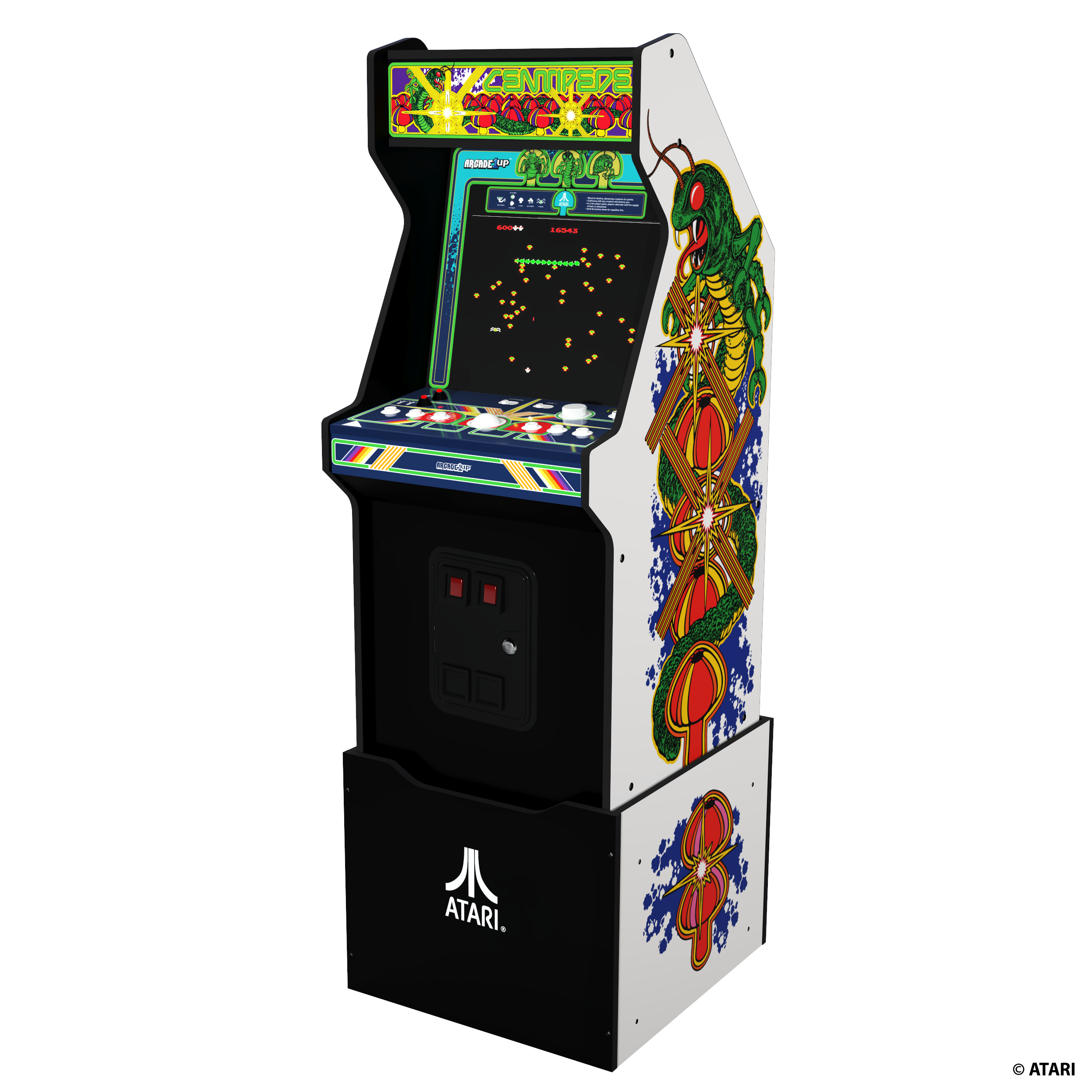 アーケードゲーム Tastemaker LLC ARCADE1UP CENTIPEDE 2018年製 NB625 アーケードゲーム Tastemaker LLC ARCADE1UP CENTIPEDE 2018年製 NB625