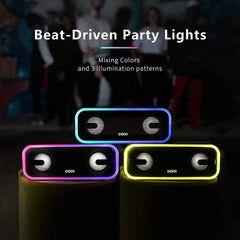 Bluetooth Speakers, DOSS SoundBox Pro+,IPX5 Waterproof