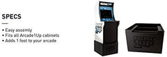 ARCADE1UP Riser – Raises Cabinet to Standing Height (Compatible with Older Generation Arcade Cabinets Only)