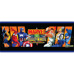 ARCADE1UP Wall Mounted Marquee (24in X 10in) Mavel VS Capcom