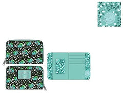 LOUNGEFLY POKEMON BULBASAUR AOP ZIP AROUND WALLET