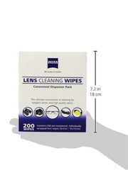 Zeiss Pre-Moistened Lens Cleaning Wipes, 6 x 5-Inches (400-Count)