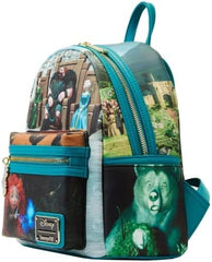 LOUNGEFLY Brave Merida Princess Scenes Double Strap Shoulder Bag