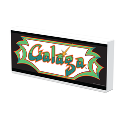 ARCADE1UP Wall Mounted Marquee (24in X 10in) Galaga Light Up
