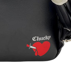 LOUNGEFLY Bride of Chucky Tiffany Double Strap Shoulder Bag