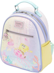 Loungefly SpongeBob Squarepants Pastel Jellyfishing Mini Backpack