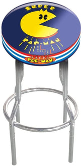 ARCADE1UP Stool Adjustable Height 21.5 inches to 29.5 inches (Super Pac Man)