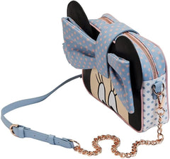 LOUNGEFLY Disney Minnie Pastel Dots Crossbody Bag