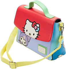 Loungefly Hello Kitty & Friends Color Block , Red Crossbody Bag