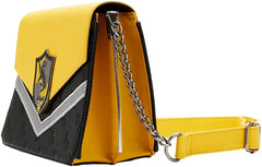LOUNGEFLY Harry Potter Hufflepuff Chain Strap Crossbody Bag