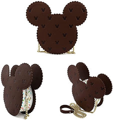 LOUNGEFLY Mickey Mouse Ice Cream Sandwich Crossbody Bag