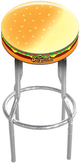 ARCADE1UP Stool Adjustable Height 21.5 inches to 29.5 inches (Burger Time)
