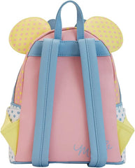 LOUNGEFLY Minnie Mouse Pastel Polka Dot Mini Backpack
