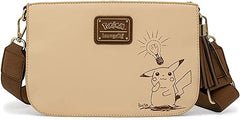 LOUNGEFLY Pokemon Sepia Pikachu Crossbody