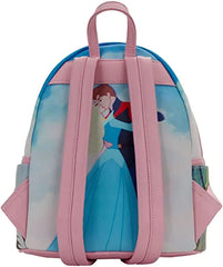 LOUNGEFLY Disney Sleeping Beauty Princess Scene Womens Double Strap Shoulder Bag Purse