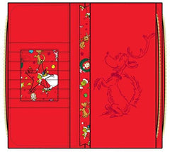 LOUNGEFLY Dr. Seuss The Grinch Loves The Holidays Zip Around Wallet