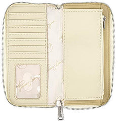 LOUNGEFLY Star Wars Princess Leia Hoth Cosplay Zip Around Wallet, Ivory
