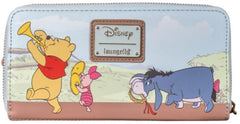 LOUNGEFLY Winnie the Pooh 95th Anniversary Zip Around Wallet