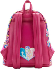 LOUNGEFLY Barbie Totally Hair 30th Anniversary Womens Double Strap Shoulder Bag Purse