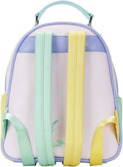 LOUNGEFLY Spongebob Squarepants Pastel Jellyfishing Womens Double Strap Shoulder Bag Purse