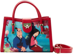 LOUNGEFLY Disney Mulan Princess Scene Crossbody Bag