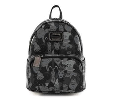 LOUNGEFLY Disney Villains Debossed Mini Backpack