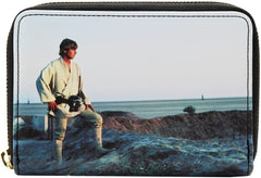 LOUNGEFLY Star Wars A New Hope Final Frames Zip Around Wallet